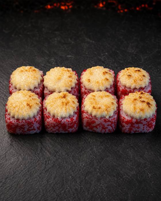 Запечённая Калифорния 8шт — Царь Ролл