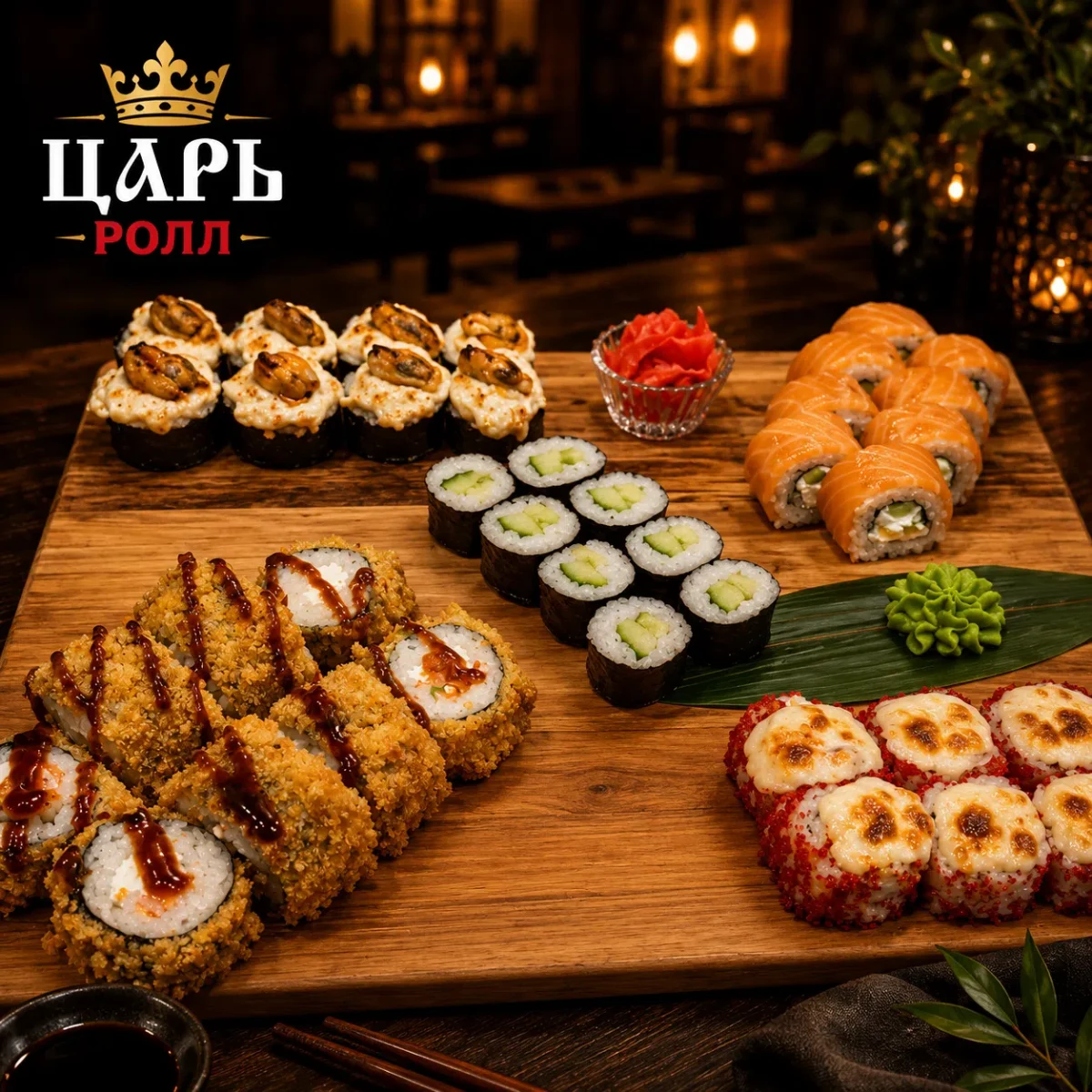 Сет«САКУРА» 40 шт — Царь Ролл